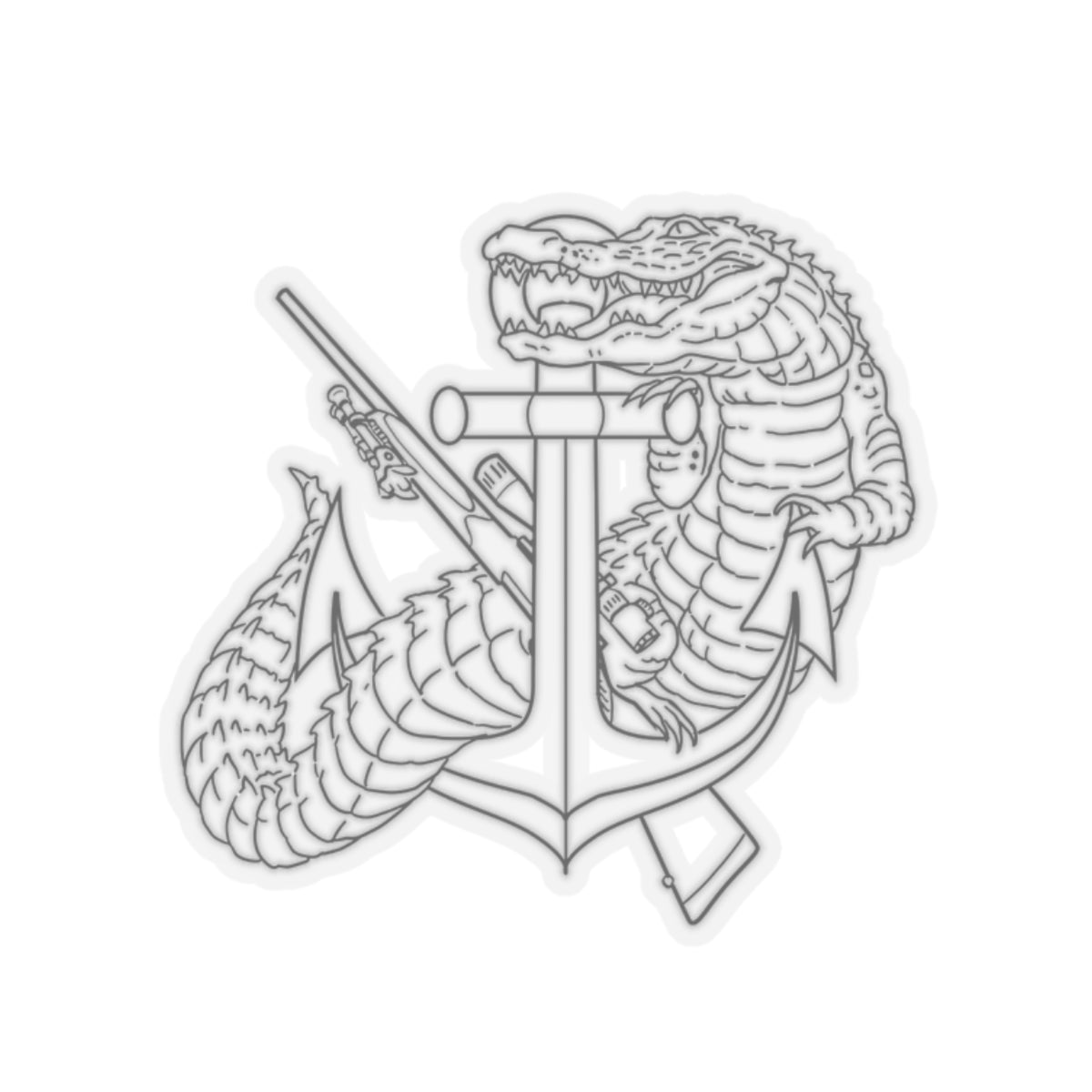 Twigg's Gator Logo Sticker