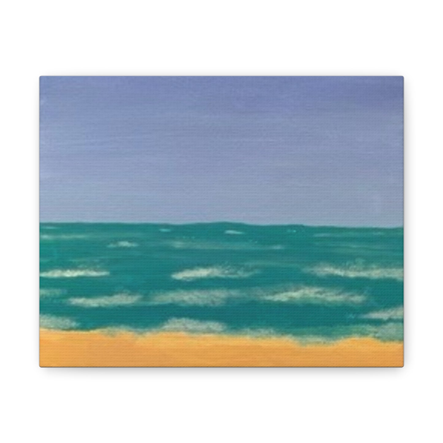 V Breaking Beach