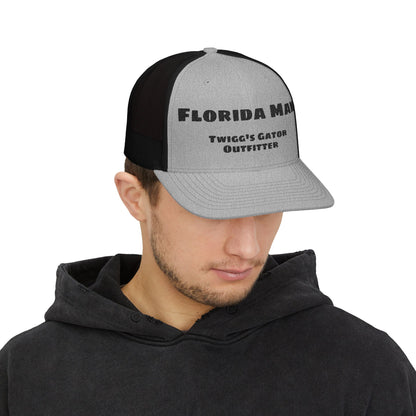 Florida Man Snapback Trucker Cap