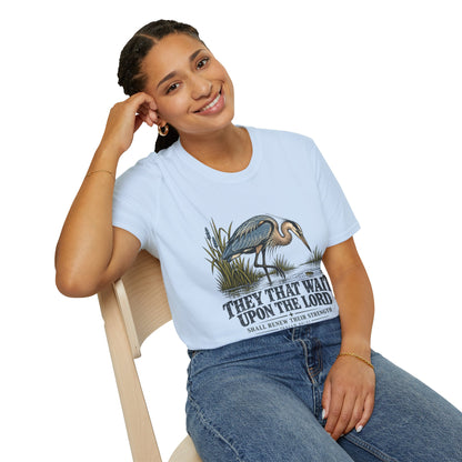 They That Wait Cotton Tee