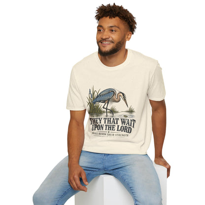 They That Wait Cotton Tee