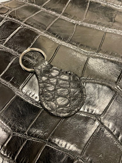 Alligator Skin Keychain