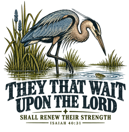 They That Wait Cotton Tee