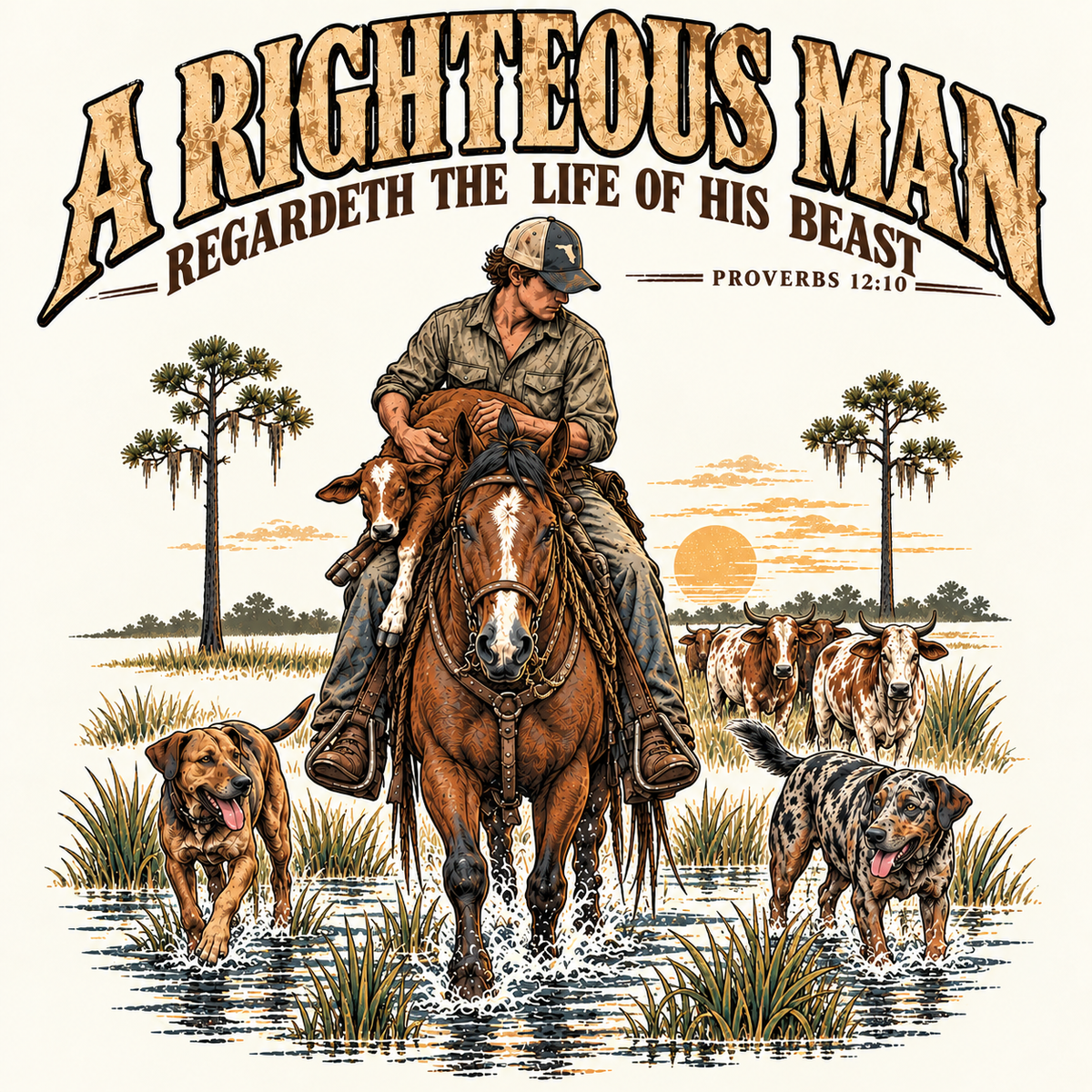 A Righteous Man Cotton Tee