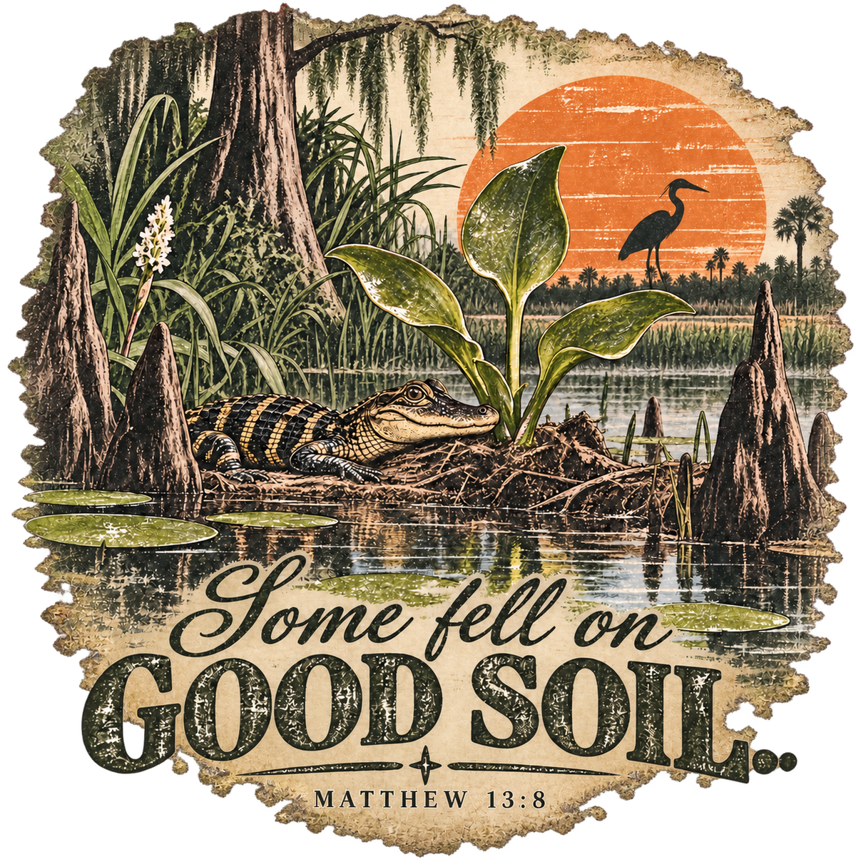 Fell on Good Soil Cotton Tee