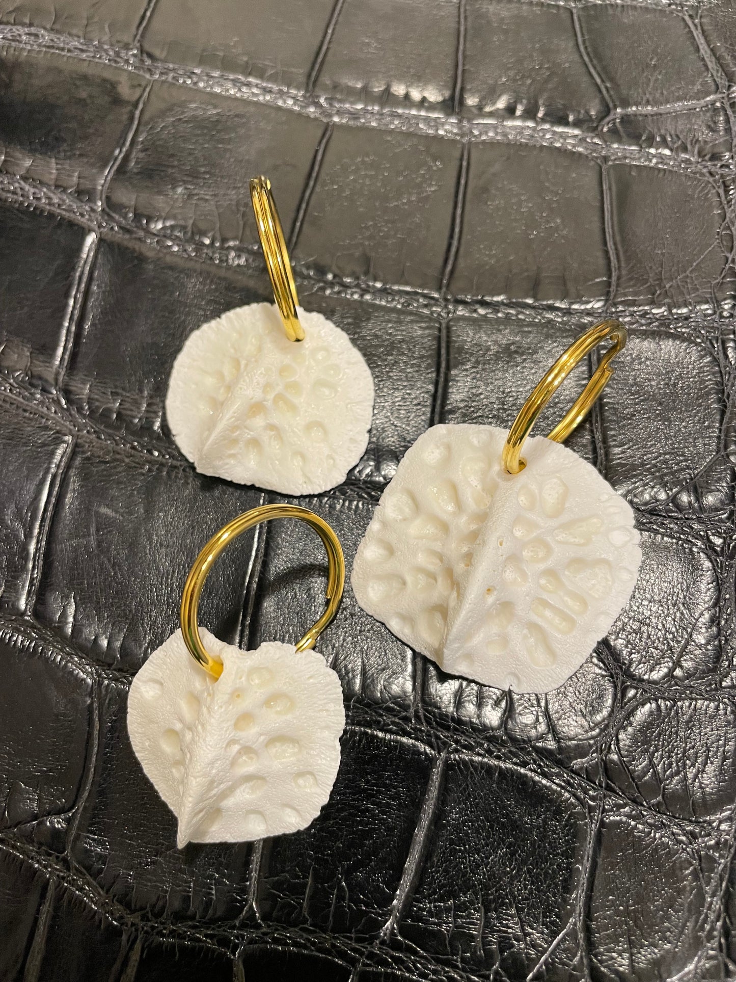 Alligator Scute Keychains