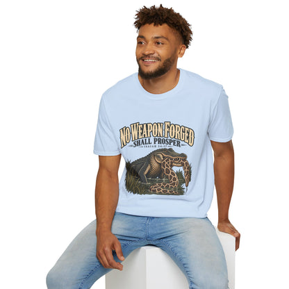 Alligator No Weapon Forged Cotton Tee