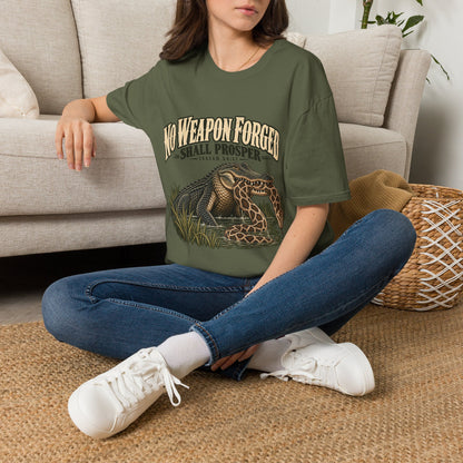 Alligator No Weapon Forged Cotton Tee