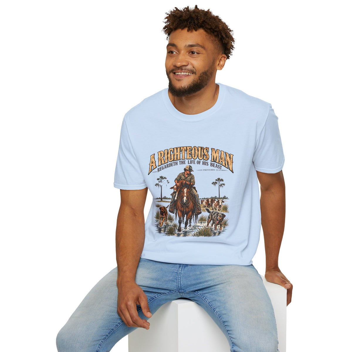 A Righteous Man Cotton Tee
