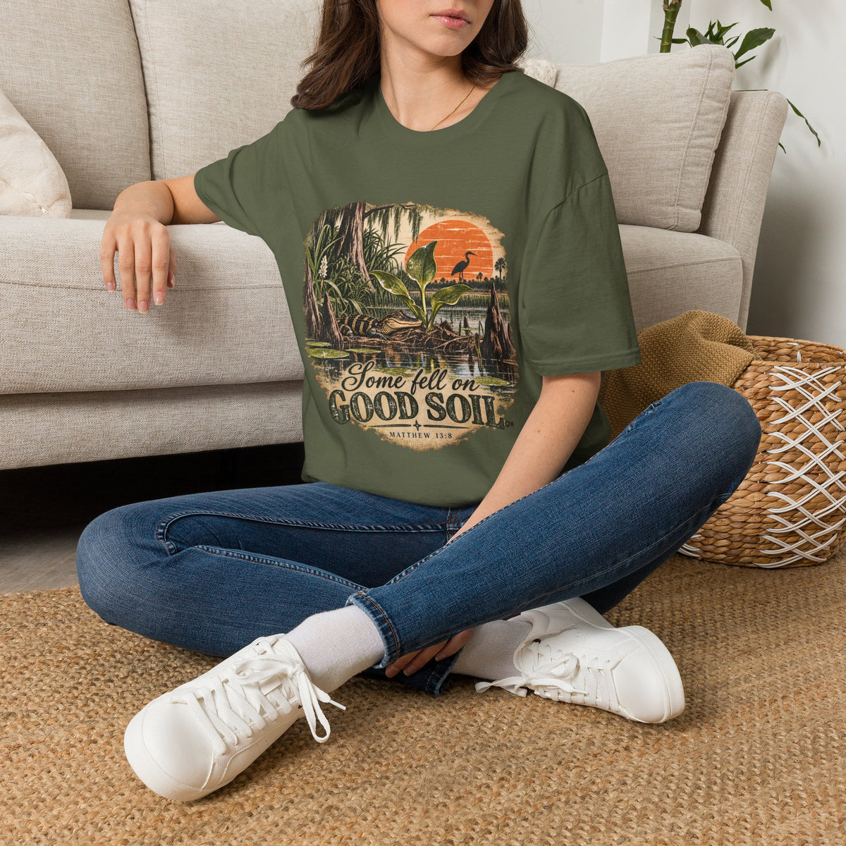 Fell on Good Soil Cotton Tee