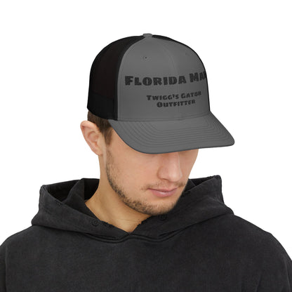 Florida Man Snapback Trucker Cap
