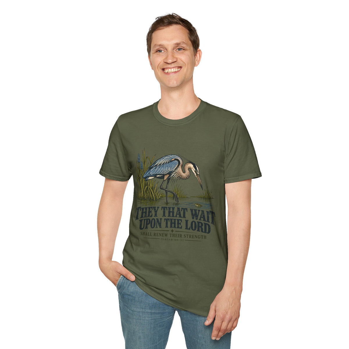 They That Wait Cotton Tee