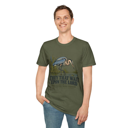 They That Wait Cotton Tee