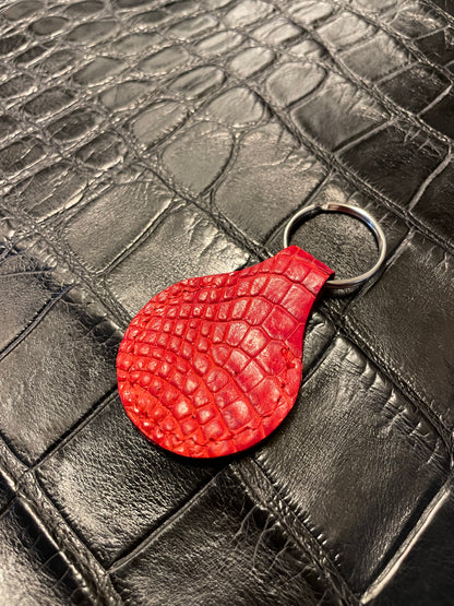 Alligator Skin Keychain