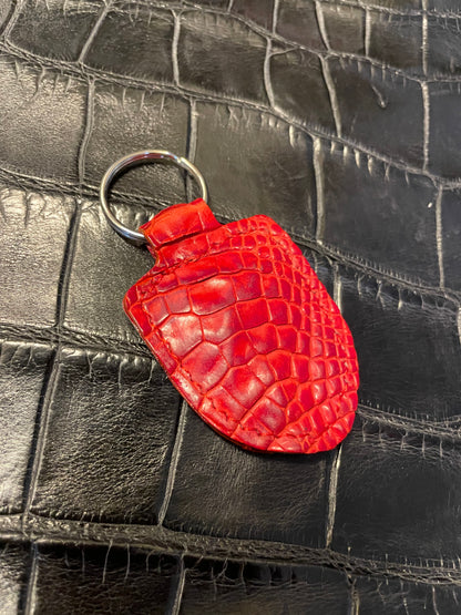 Alligator Skin Keychain
