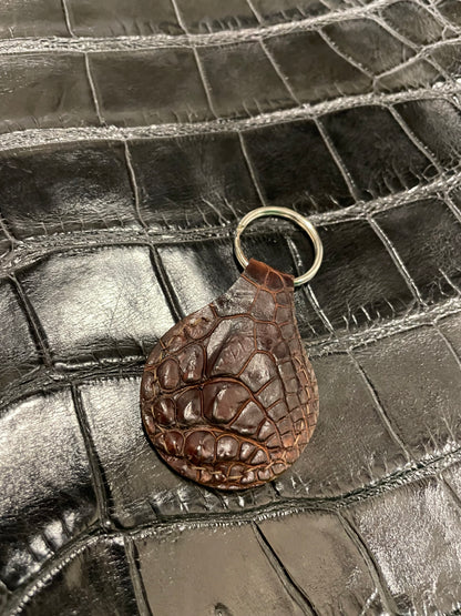 Alligator Skin Keychain