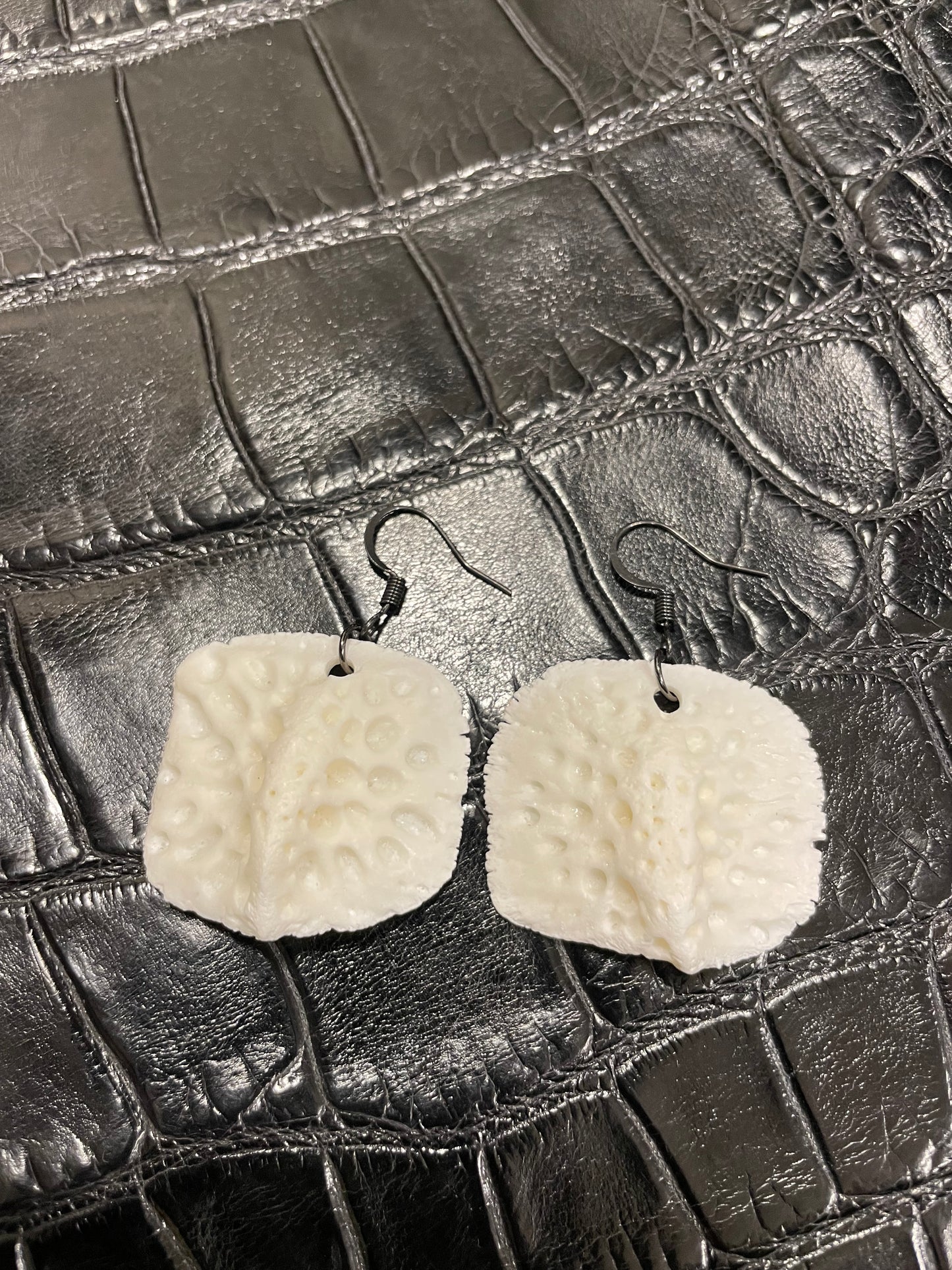 Alligator Scute Earrings