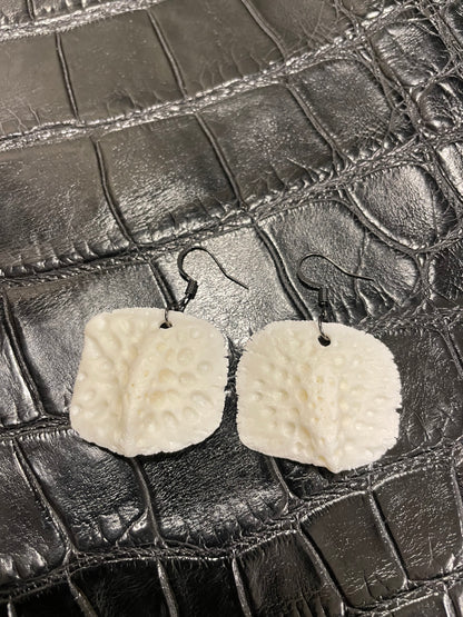 Alligator Scute Earrings