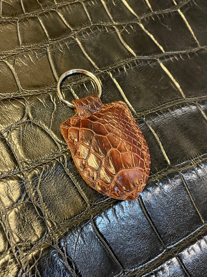 Alligator Skin Keychain